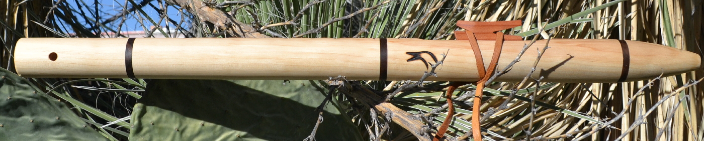 Port Orford Cedar Native American Style Flutes by Laughing Crow