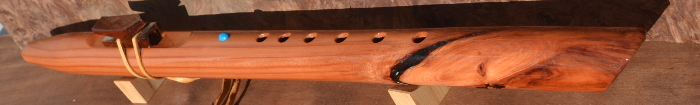 F-Sharp minor Redwood Flute with Knot